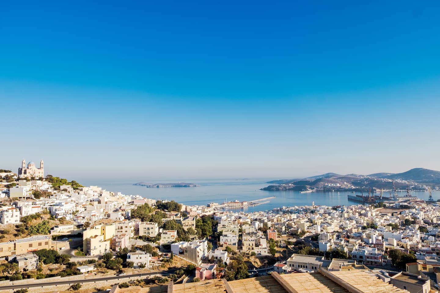 Παραδοσιακό σπίτι στο Κάστρο της Άνω Σύρου με πανοραμική θέα