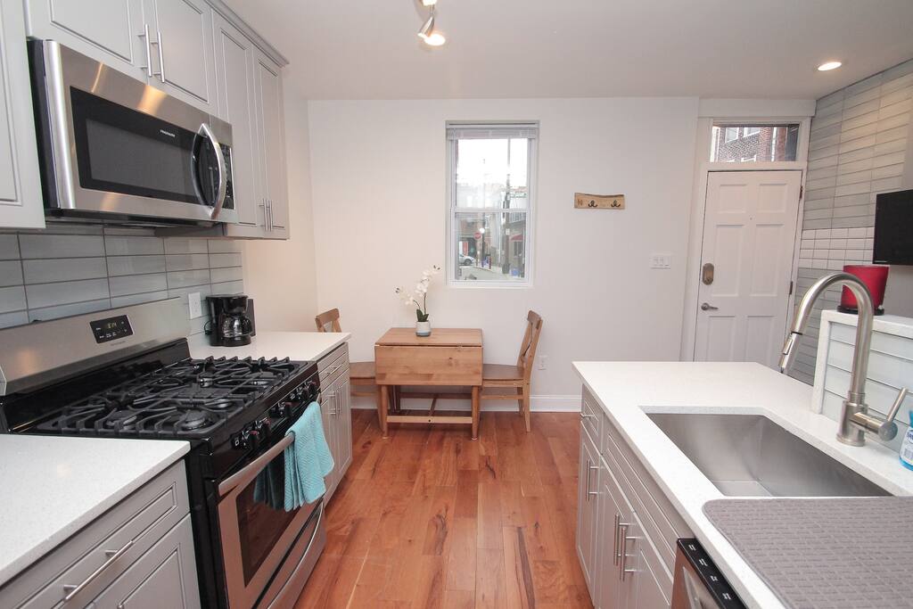 Fully Stocked Kitchen