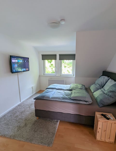 Apartment mit Kaffeevollautomat|Homeoffice|Netflix