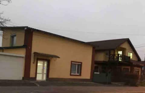 Guest house with a whole terrace.