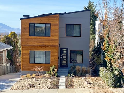 Modern home with gorgeous views