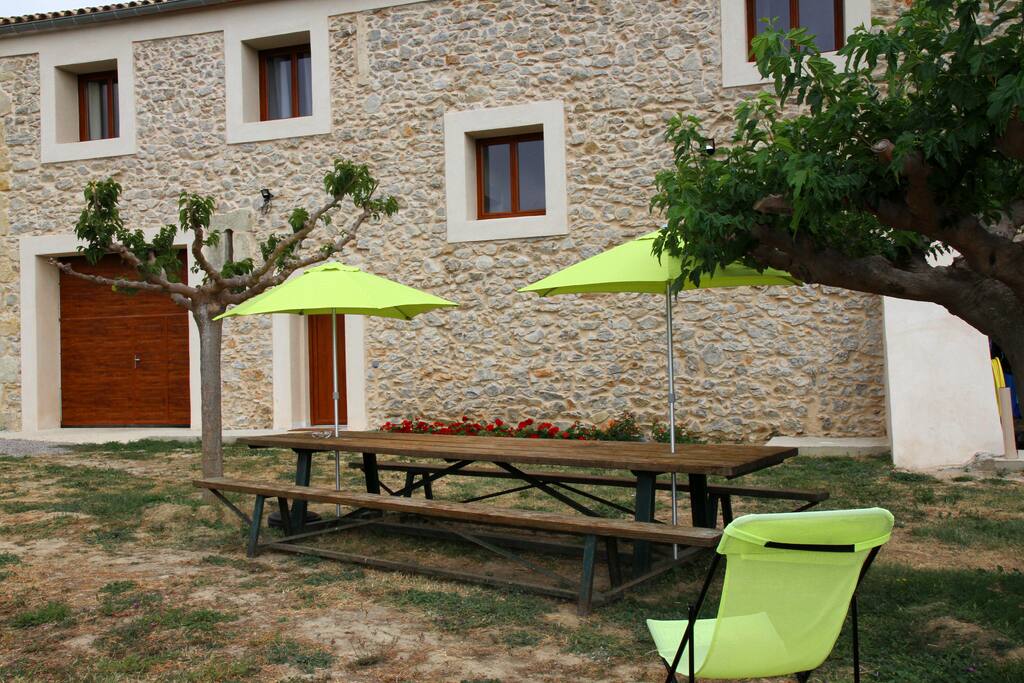 Espace jardin et barbecue