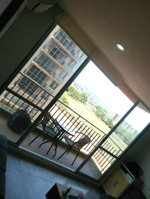 Vista del balcon