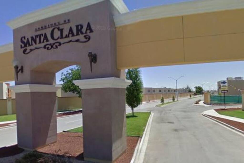 Entrada al fraccionamiento