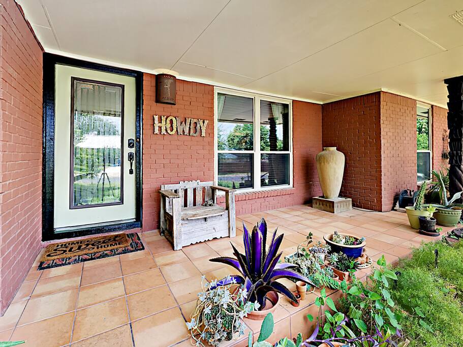 Enjoy easy access to your rental with a keyless door code.