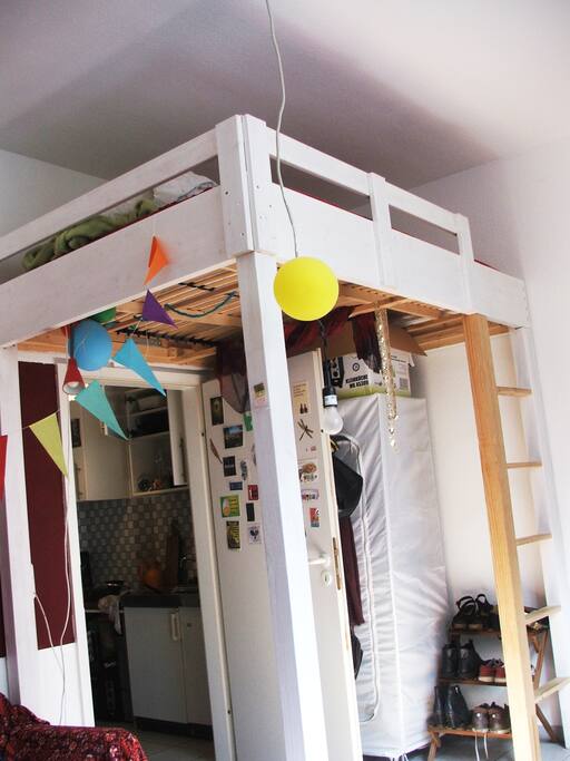 Das Hochbett (Doppelbett)