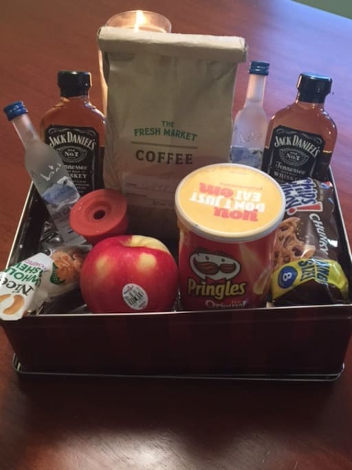 Snacks on us!