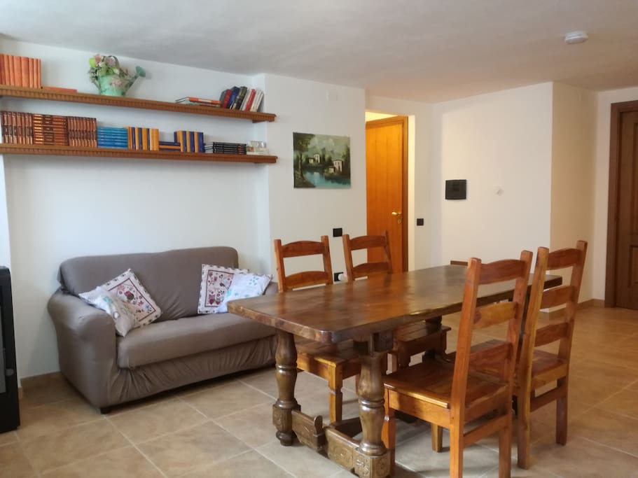 Living room. Travelogue Sardinia apt