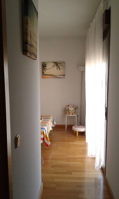 entrada a la habitación