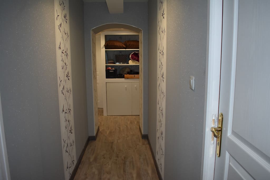 Couloir menant aux chambres