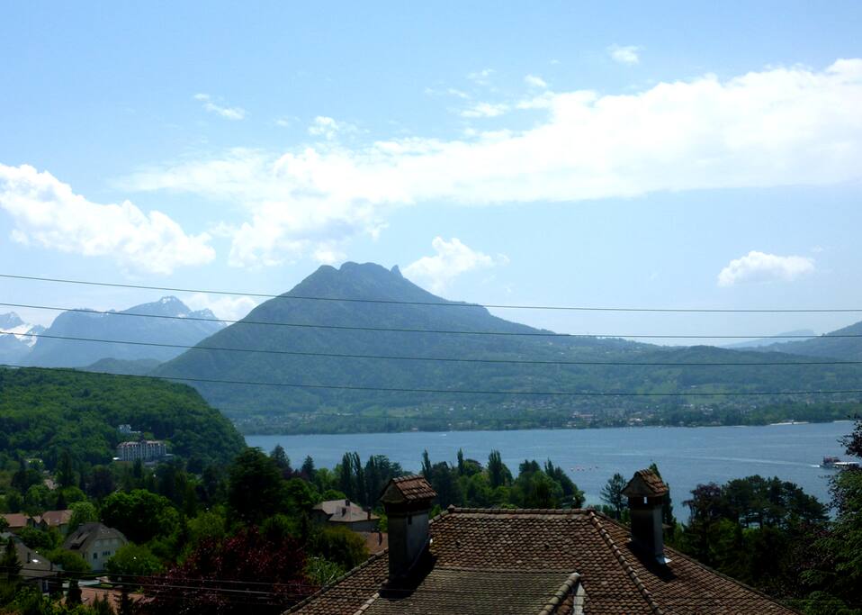 Vue sur le lac