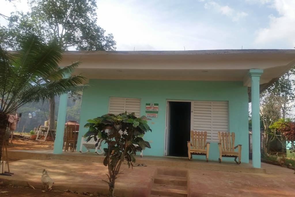 Portada de la casa