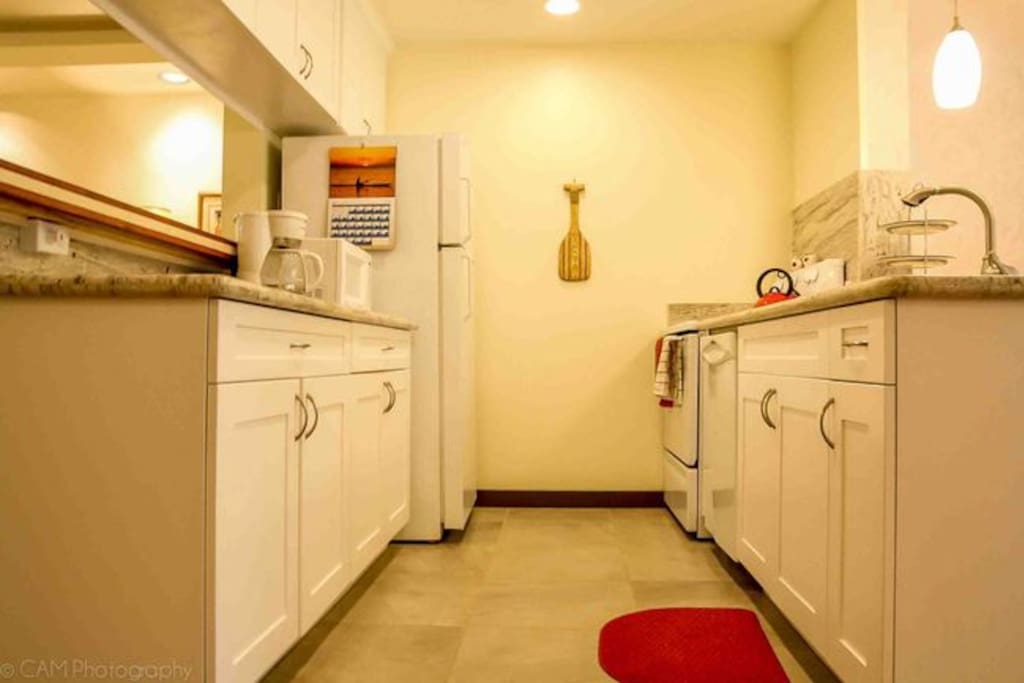 the kitchen is stocked with everything you'll need to fix all your island favorites.