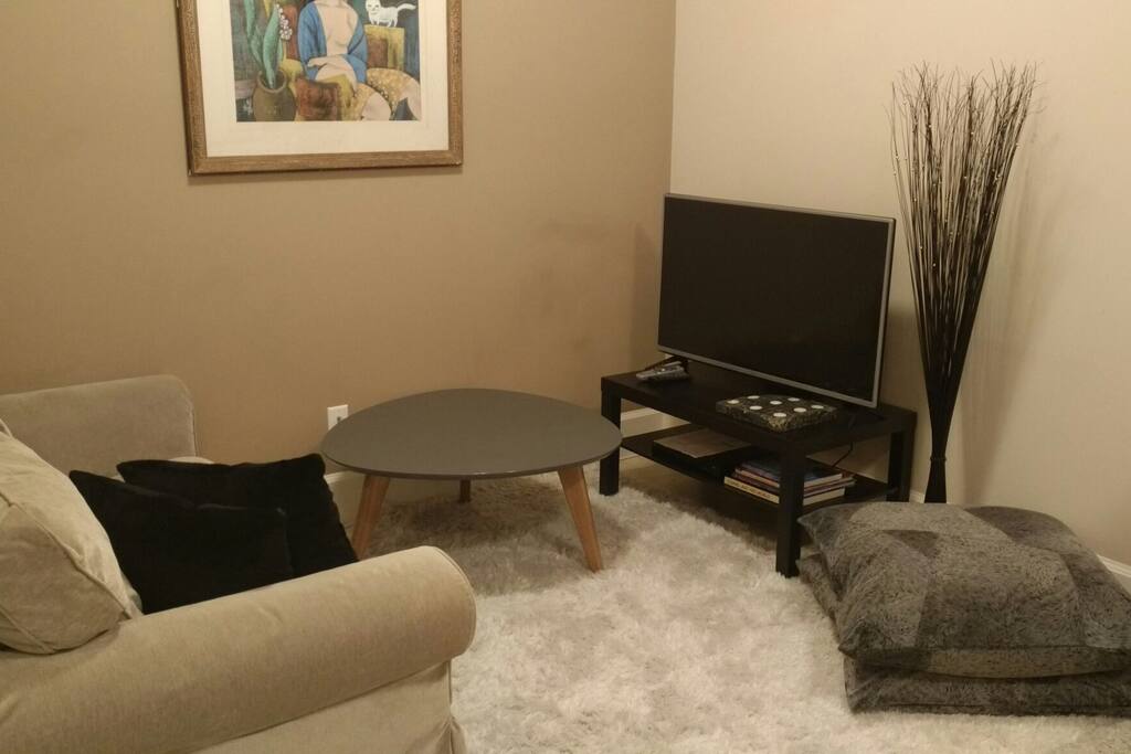 Cozy and spacious living room