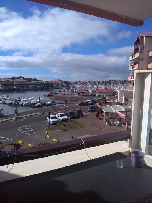 vue depuis le balcon