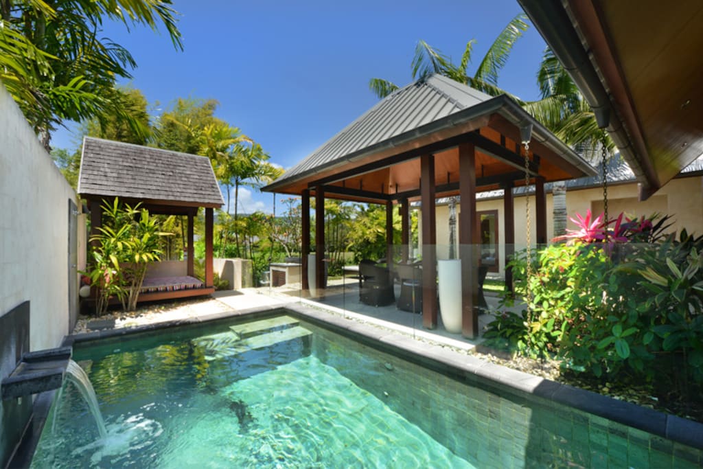 Private plunge pool