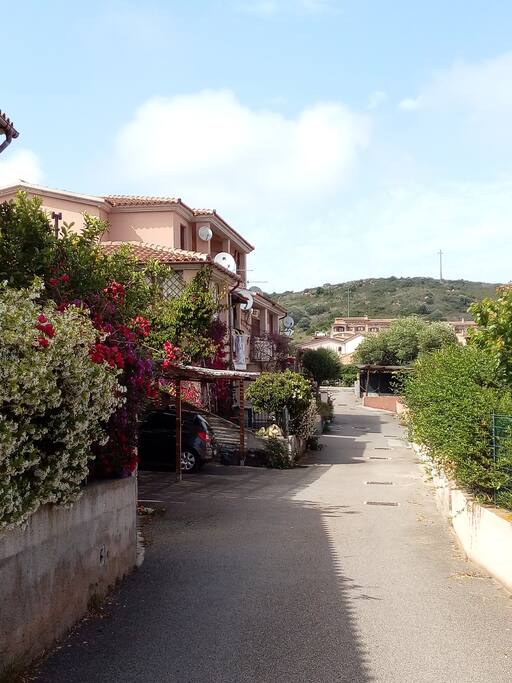 Stradina che porta all'appartamento