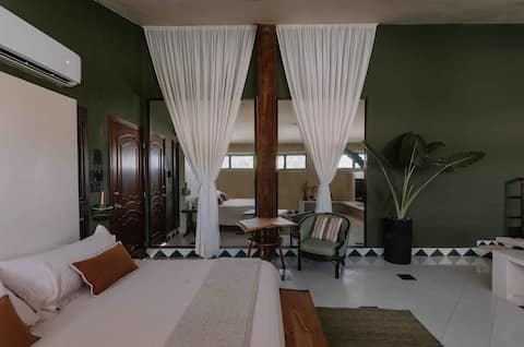 Successful Airbnb property: Oliven Suite, with a separate entrance. in México Norte