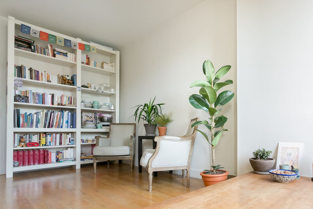 Le salon partagé