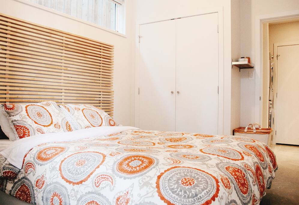 Bedroom pic, lots of closet space available for use!
