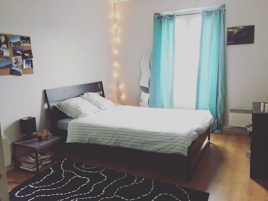 Spacious bedroom 1