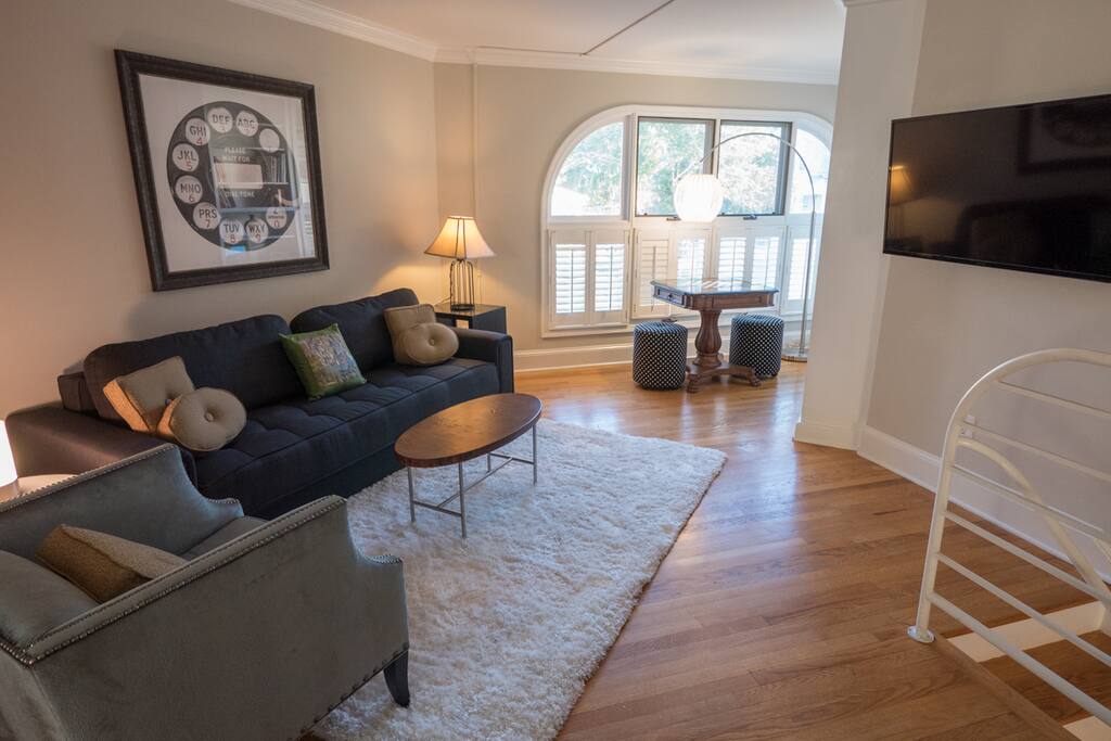 Relax and recharge in this stylish space