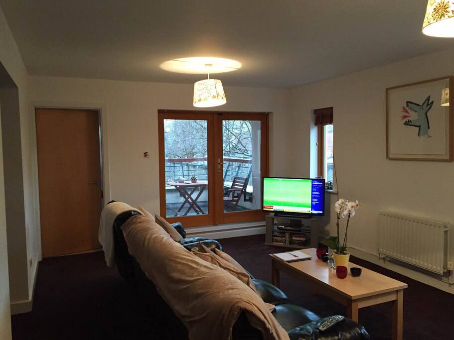 40" TV with full Digital TV service with Movie and Sports channels