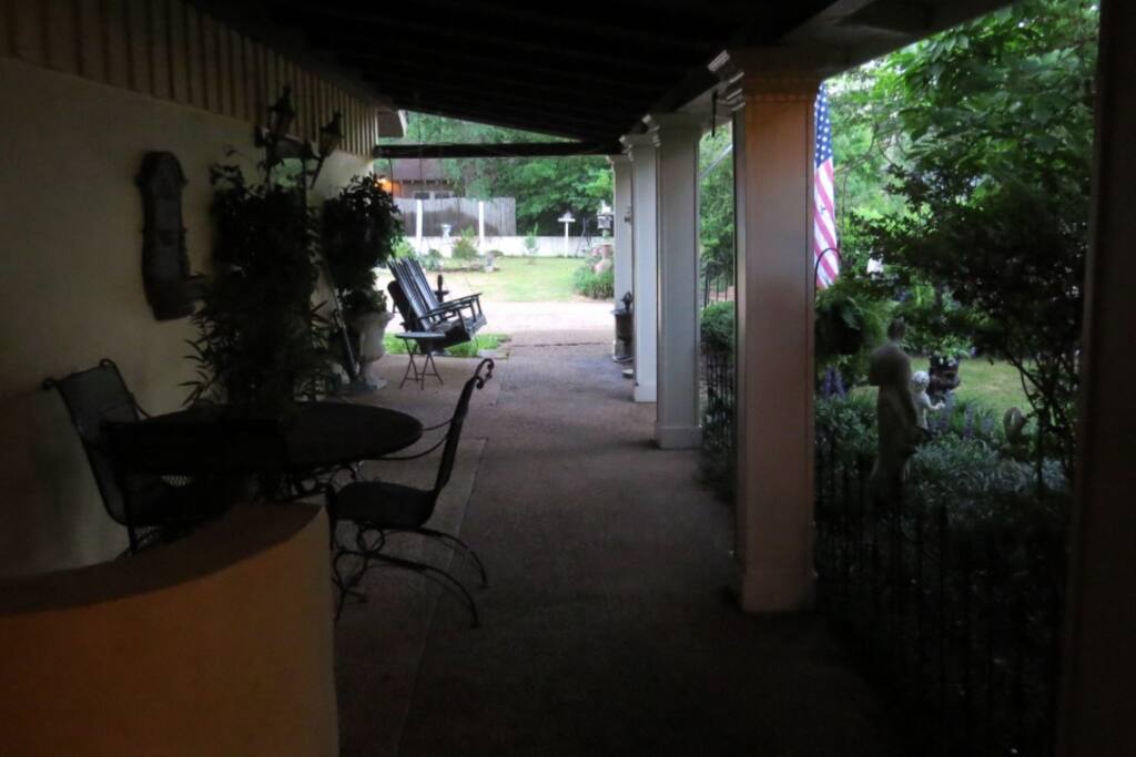 This is porch coming to your apartment.