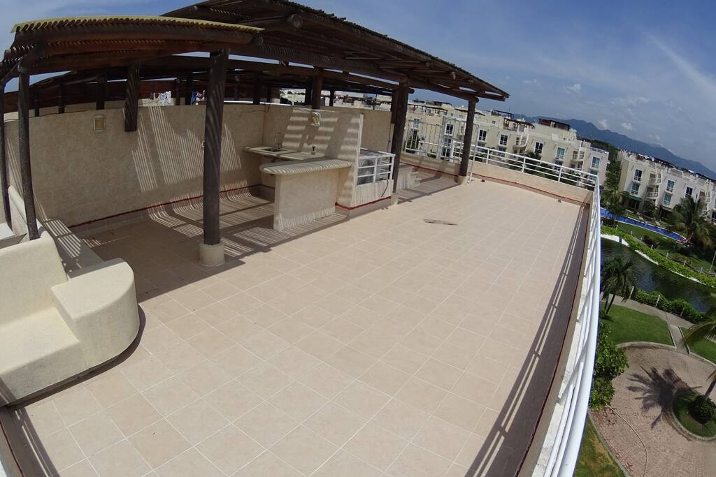 Terraza en 2do Nivel.