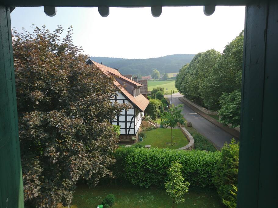 Aussicht aus dem Zimmer