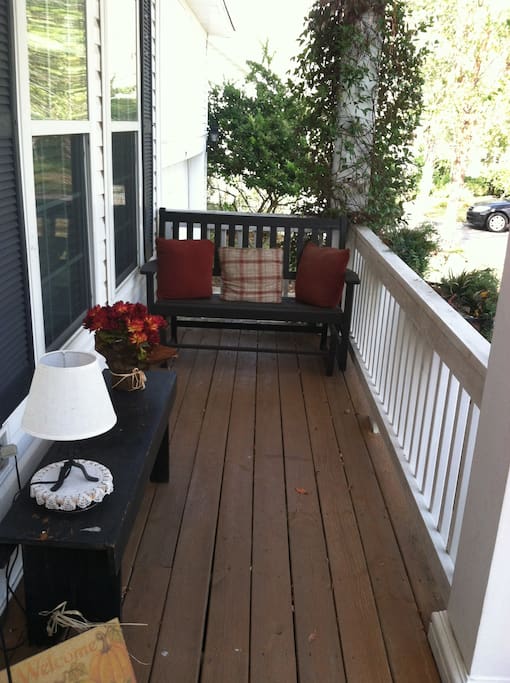 Southern homes must have an inviting front porch.