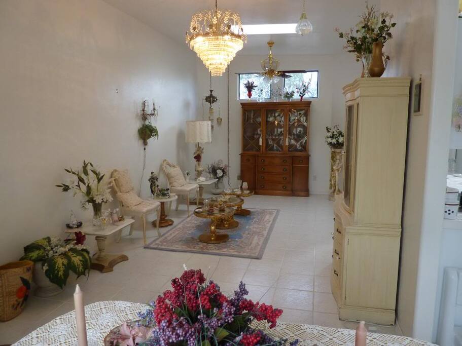 Formal Living room/We adjust Furniture to needs