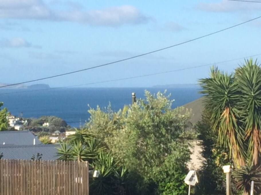 View from East Coast Rd to Mairangi Bay