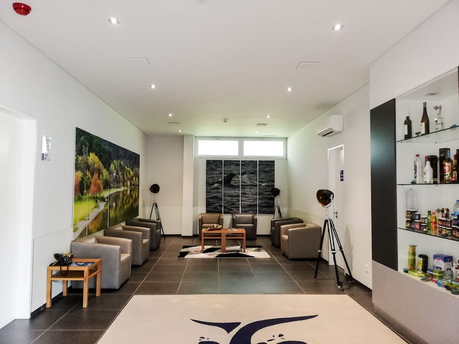 Sala de Estar e Loja Gourmet