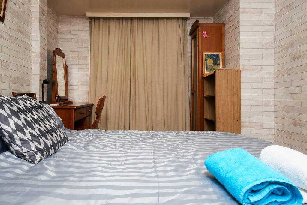 Cozy twin bed
