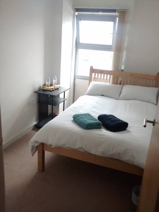 Room 2. This room has a small double bed.