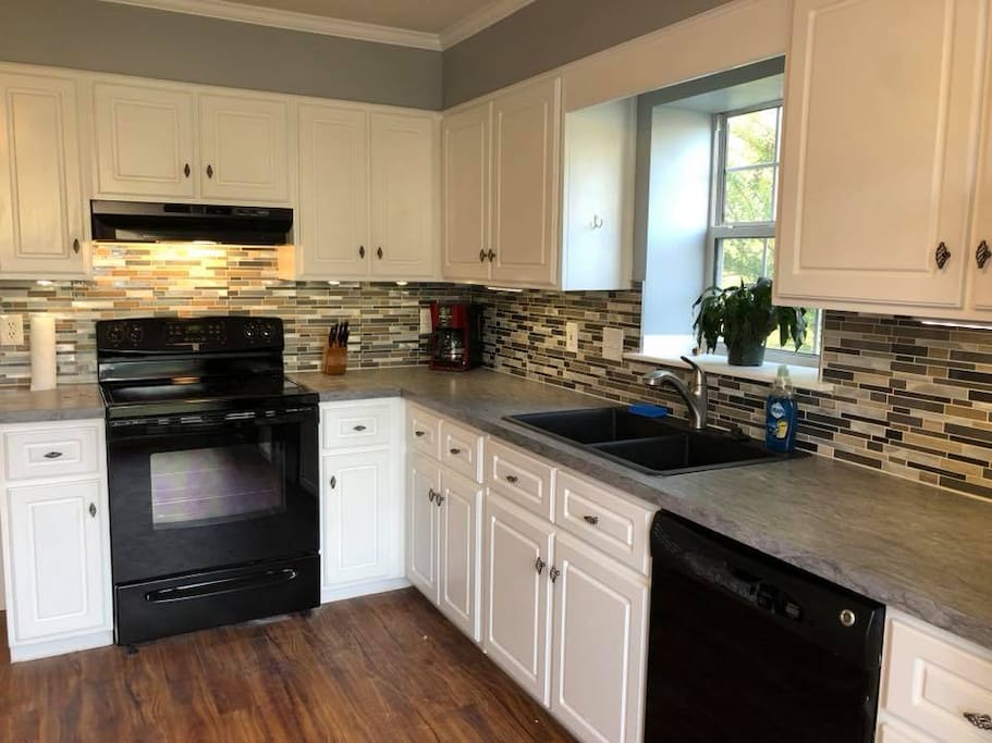 Newly remodeled kitchen
