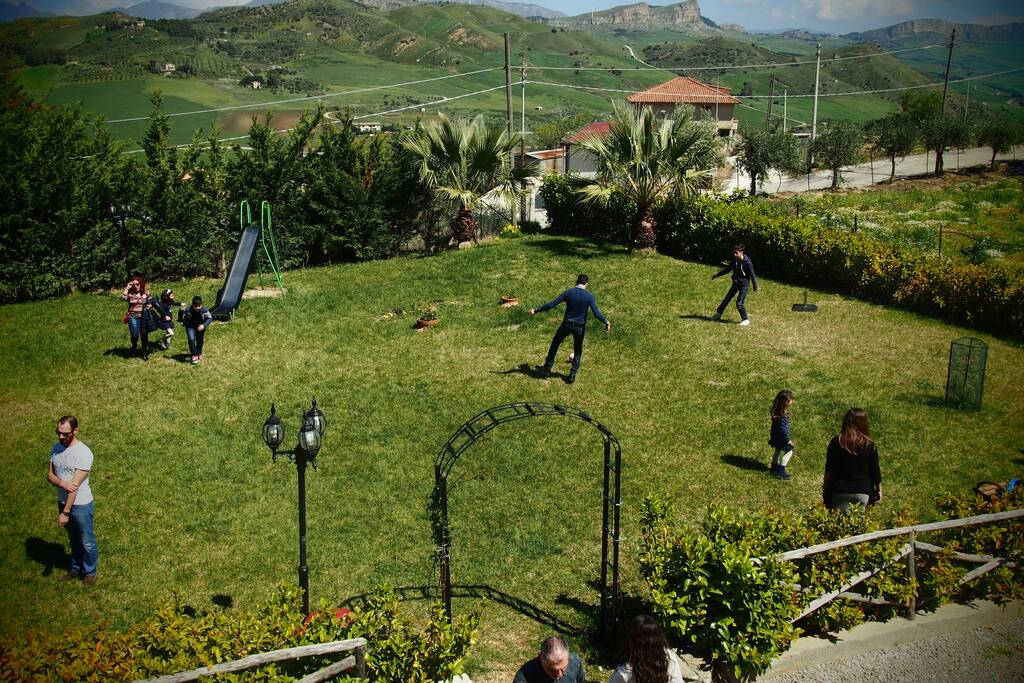 the garden