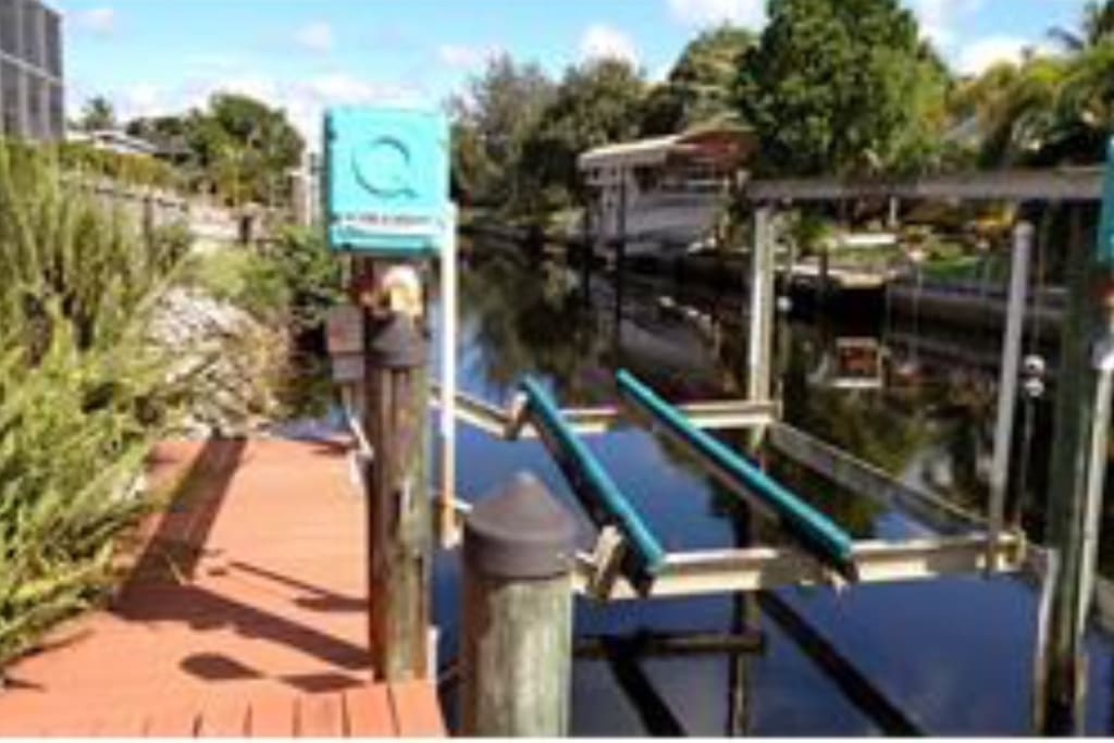 Boat lift.