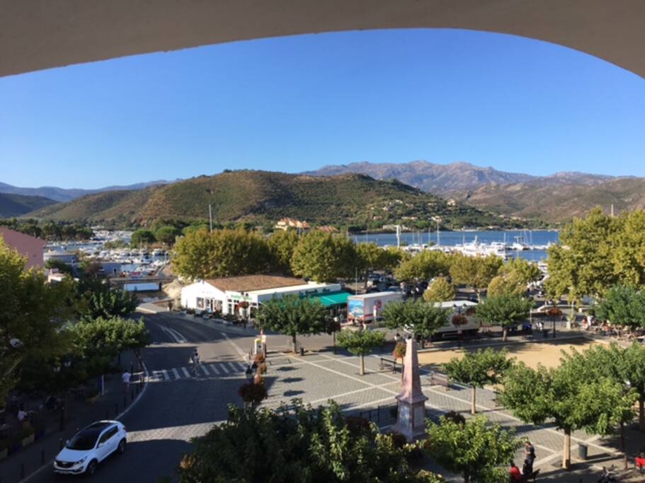 Vue de la loggia