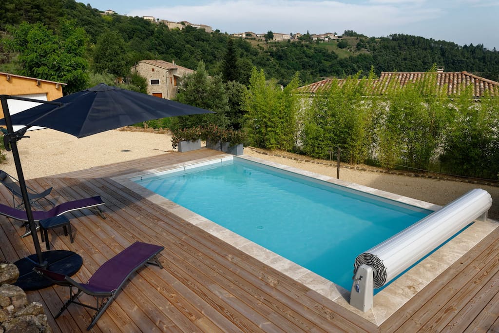 la piscine privée