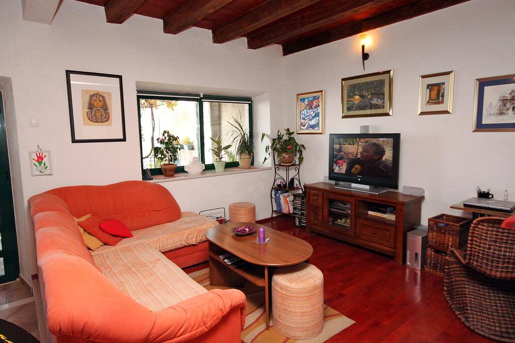 Living room, Surface: 39 m²