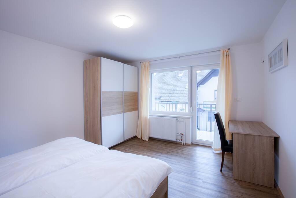 Large bedroom with working table