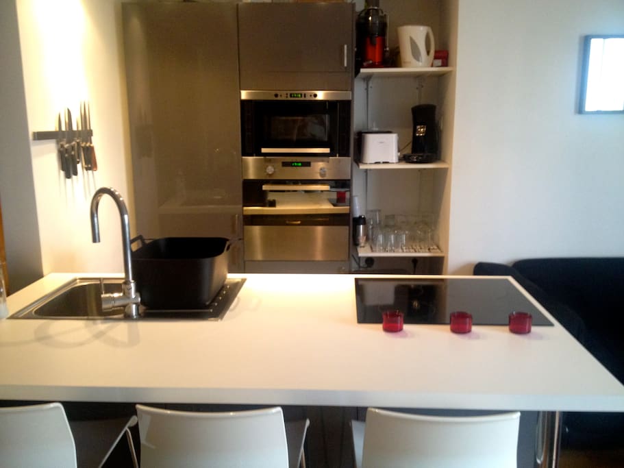 Fully equipped kitchen