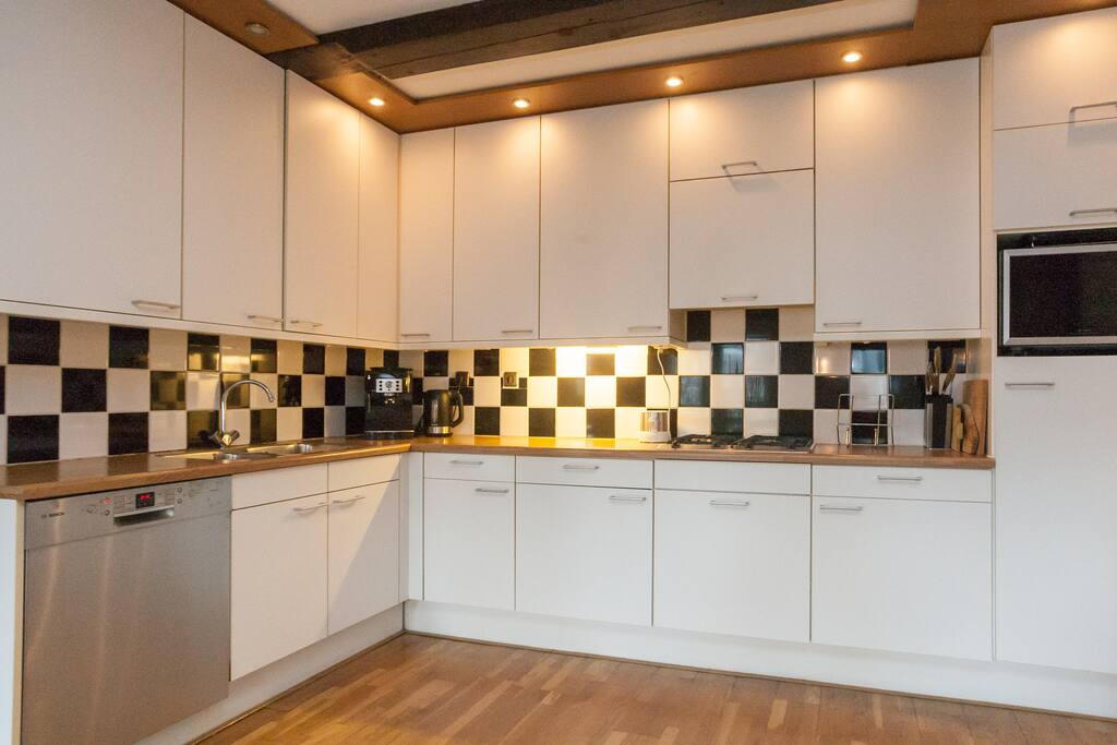 The modern kitchen