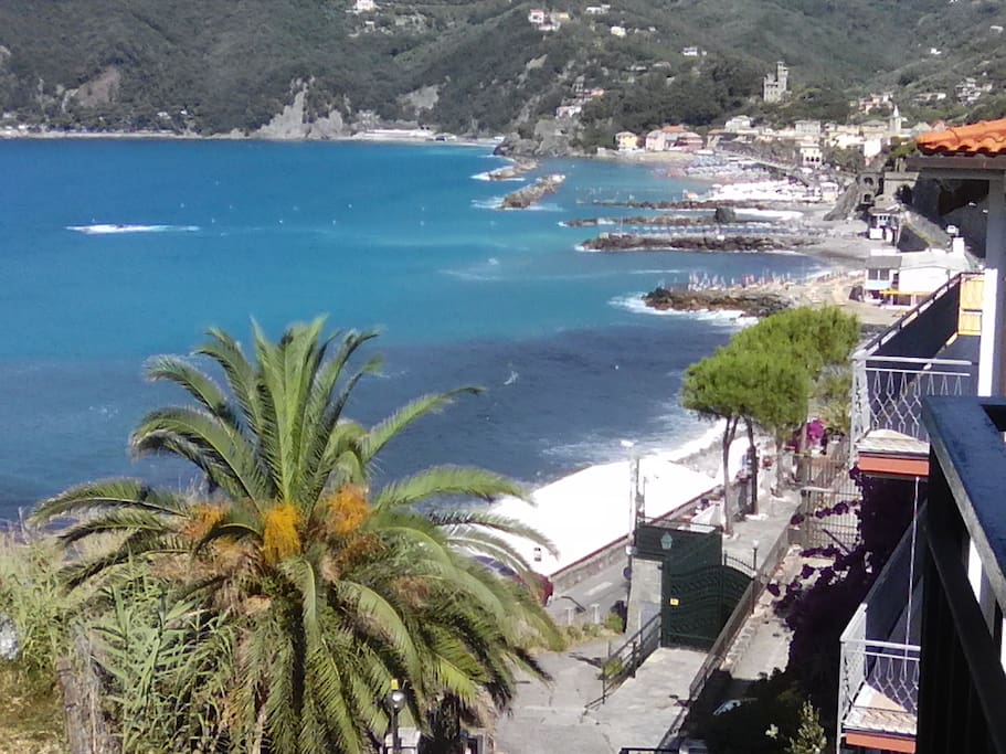 Vista dal balcone