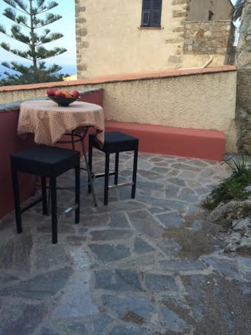 La terrasse.......