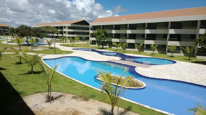Flat in Resort Praia dos Carneiros