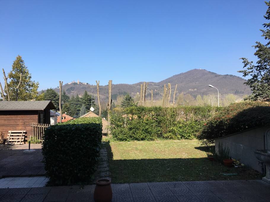 vista dal patio