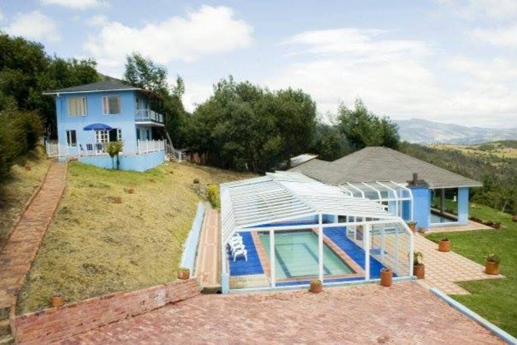 Vista piscina